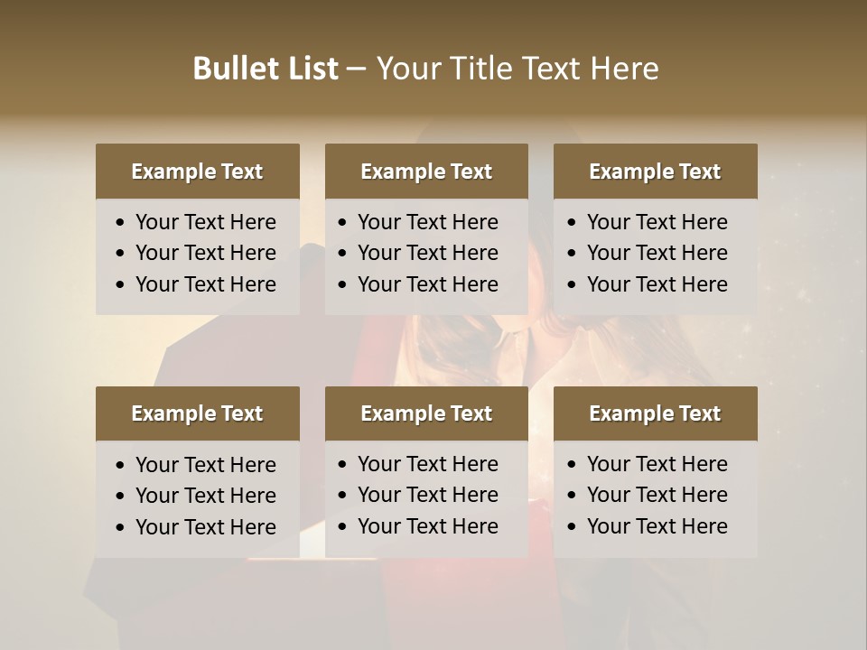 Holiday Red Astonishment PowerPoint Template