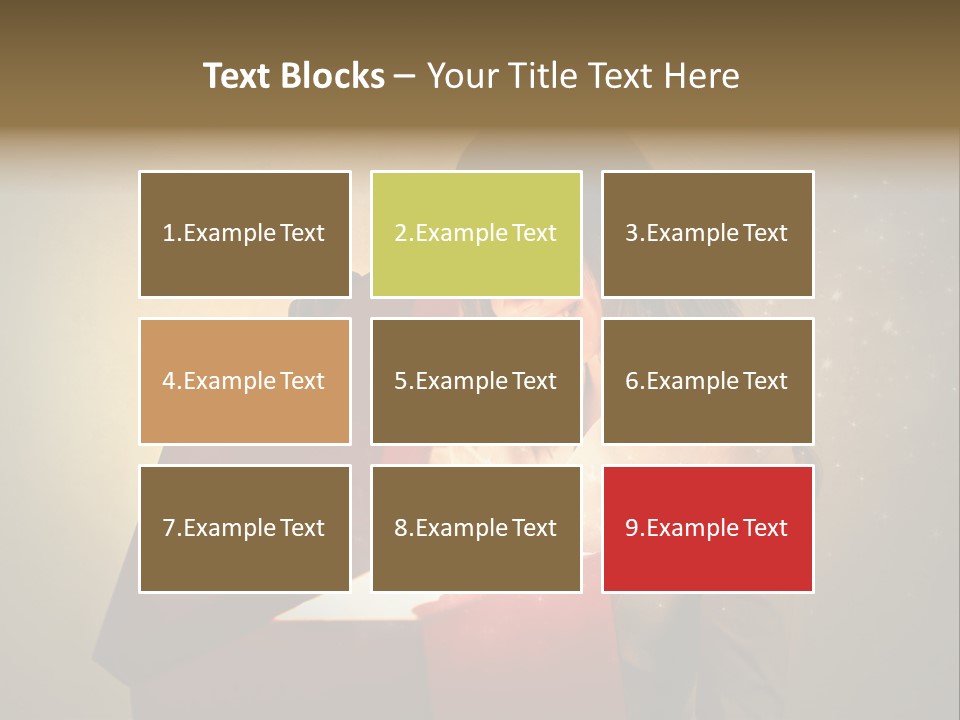 Holiday Red Astonishment PowerPoint Template