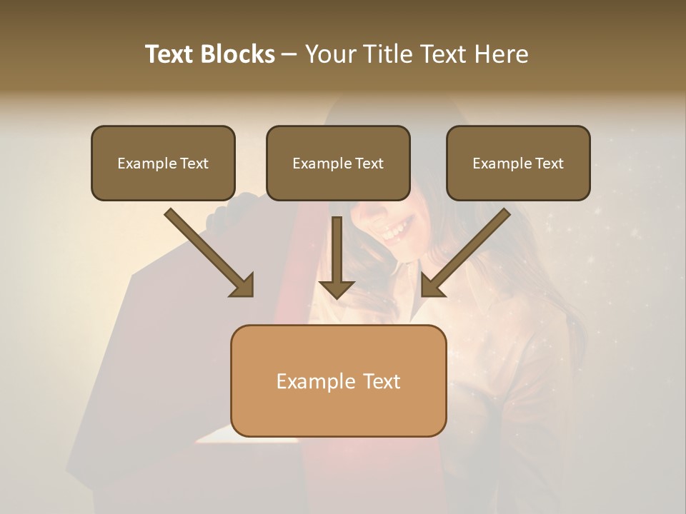 Holiday Red Astonishment PowerPoint Template