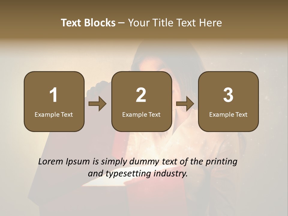 Holiday Red Astonishment PowerPoint Template