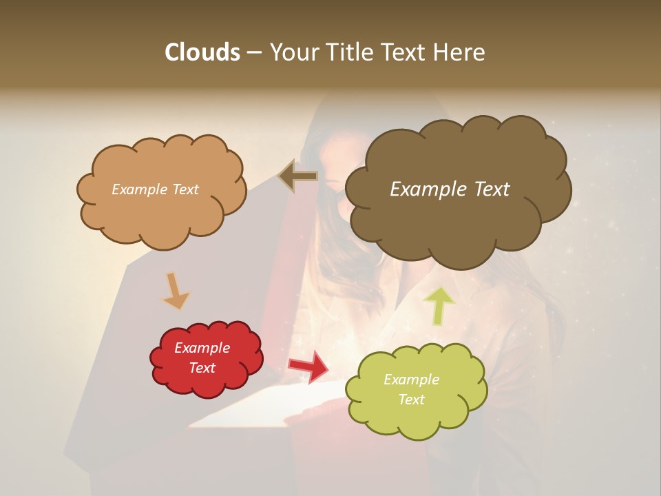 Holiday Red Astonishment PowerPoint Template