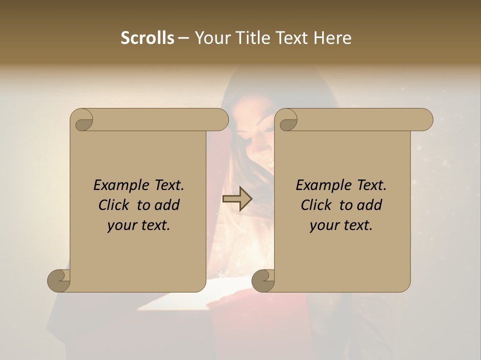 Holiday Red Astonishment PowerPoint Template