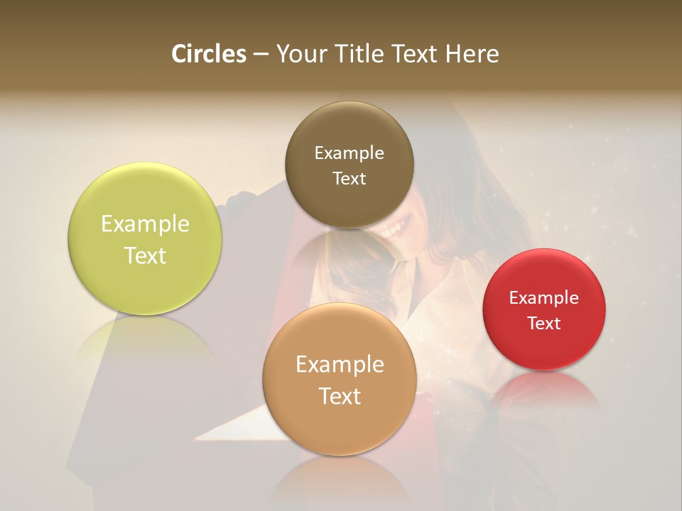 Holiday Red Astonishment PowerPoint Template