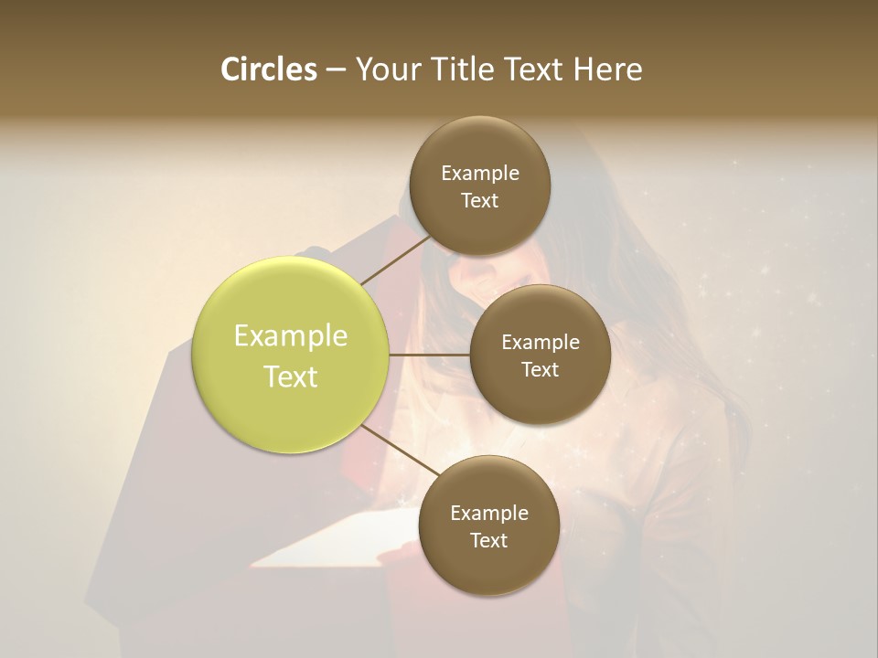 Holiday Red Astonishment PowerPoint Template