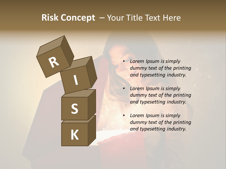 Holiday Red Astonishment PowerPoint Template