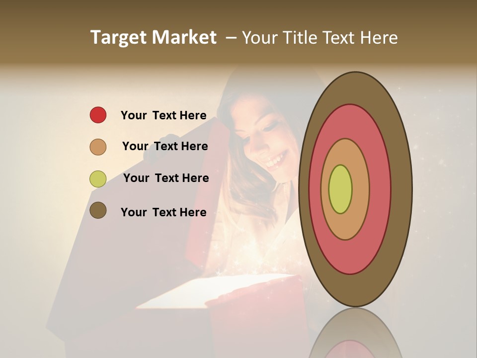 Holiday Red Astonishment PowerPoint Template