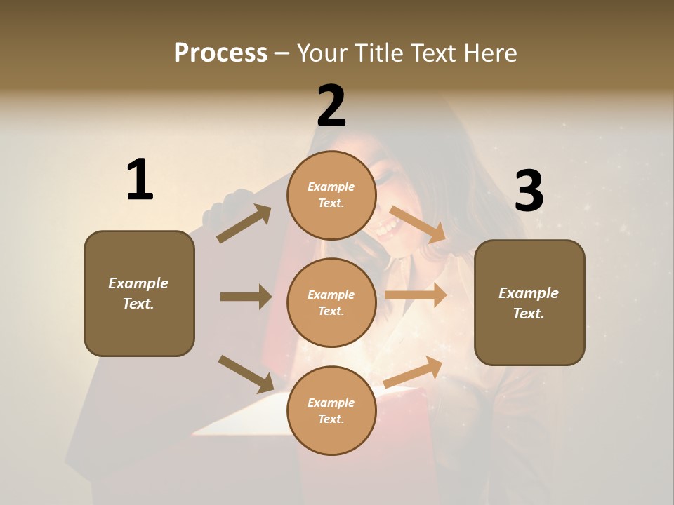 Holiday Red Astonishment PowerPoint Template