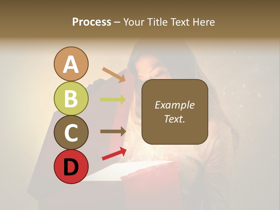 Holiday Red Astonishment PowerPoint Template