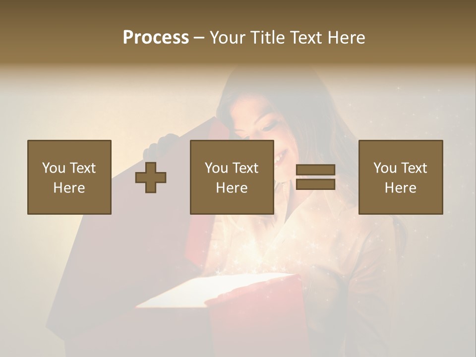 Holiday Red Astonishment PowerPoint Template