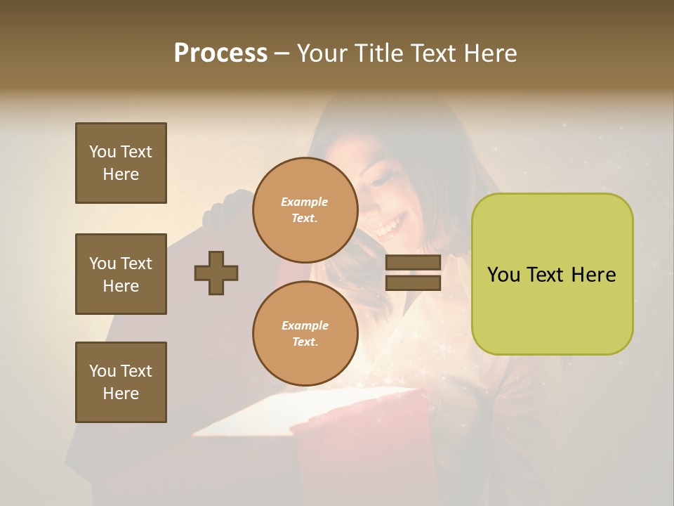 Holiday Red Astonishment PowerPoint Template
