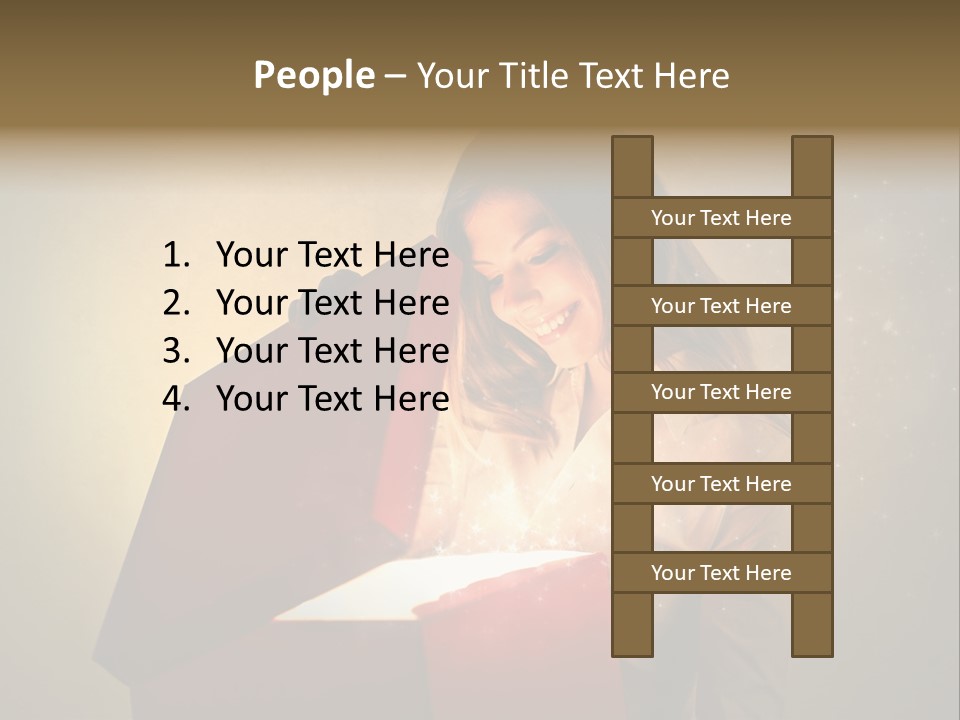 Holiday Red Astonishment PowerPoint Template