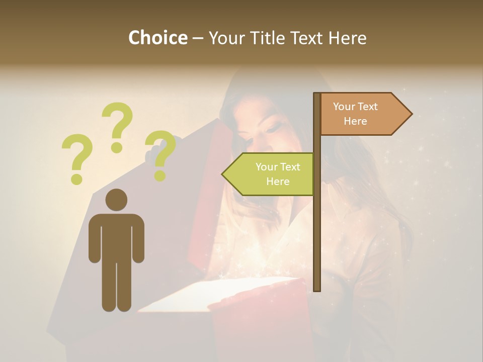 Holiday Red Astonishment PowerPoint Template