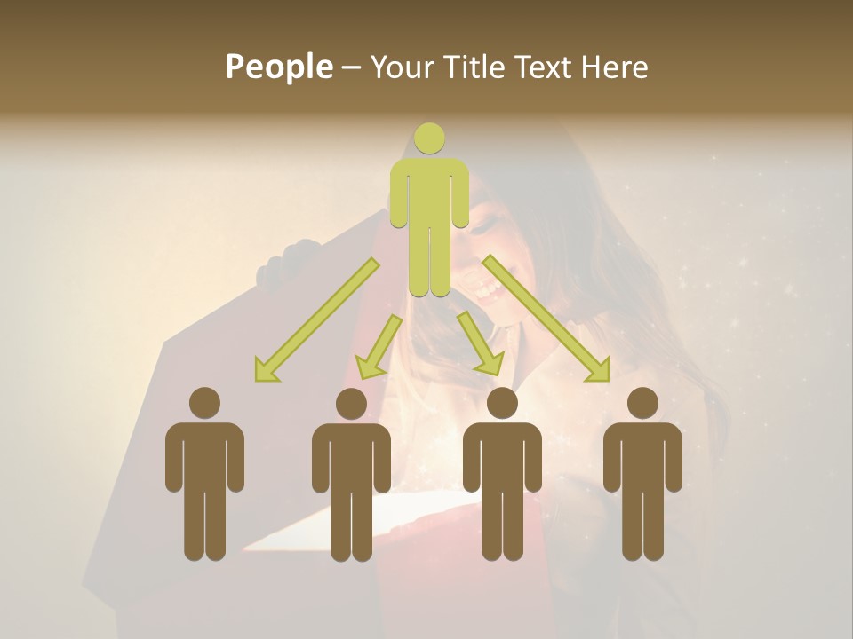 Holiday Red Astonishment PowerPoint Template