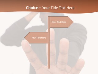 Unhappiness Melancholy Depressed PowerPoint Template