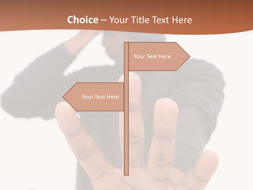 Unhappiness Melancholy Depressed PowerPoint Template