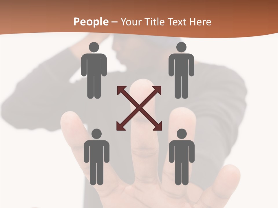 Unhappiness Melancholy Depressed PowerPoint Template