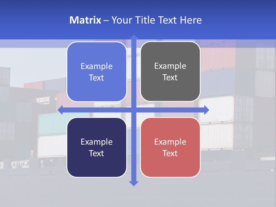 Port Ship Nautical PowerPoint Template