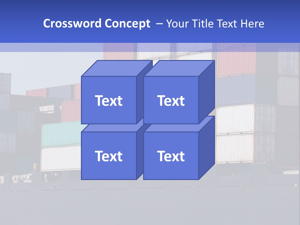 Port Ship Nautical PowerPoint Template