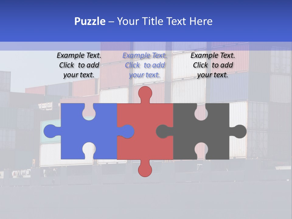 Port Ship Nautical PowerPoint Template