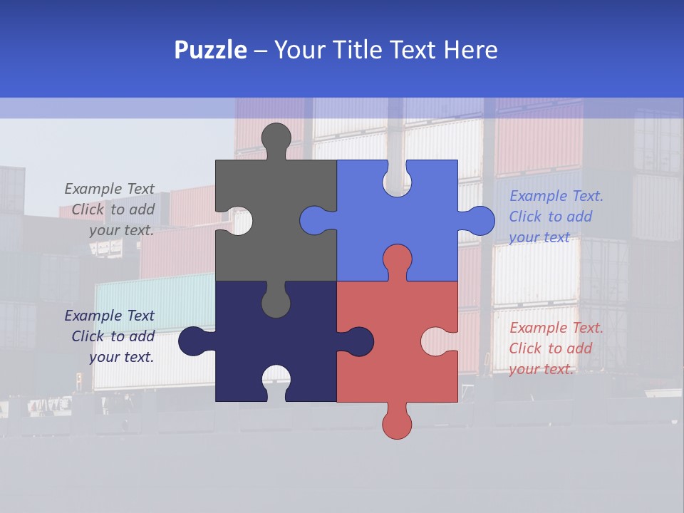 Port Ship Nautical PowerPoint Template