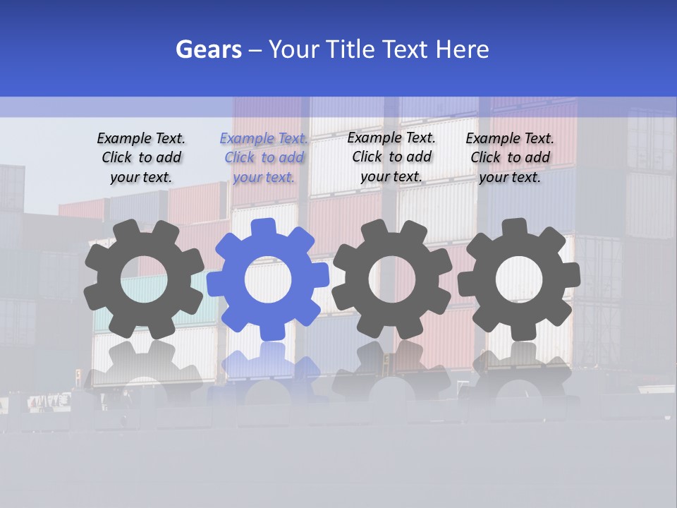 Port Ship Nautical PowerPoint Template