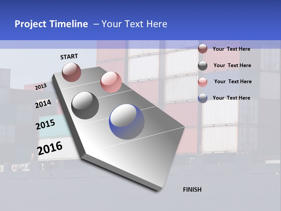 Port Ship Nautical PowerPoint Template