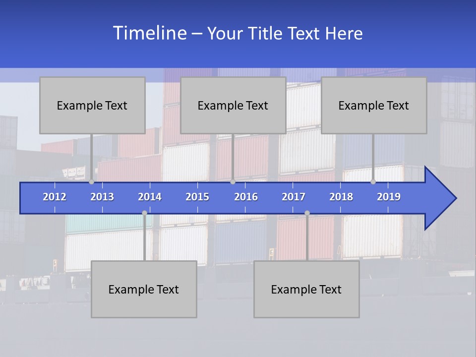 Port Ship Nautical PowerPoint Template