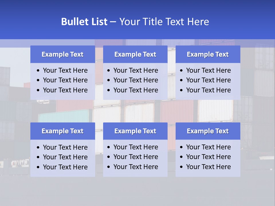 Port Ship Nautical PowerPoint Template