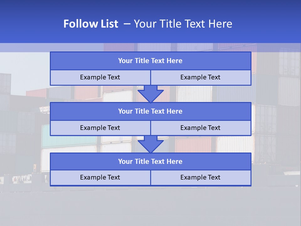 Port Ship Nautical PowerPoint Template