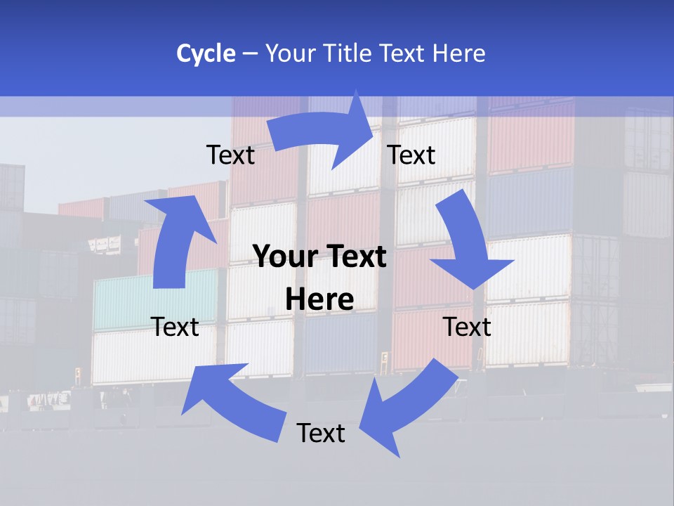 Port Ship Nautical PowerPoint Template