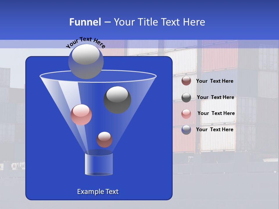 Port Ship Nautical PowerPoint Template