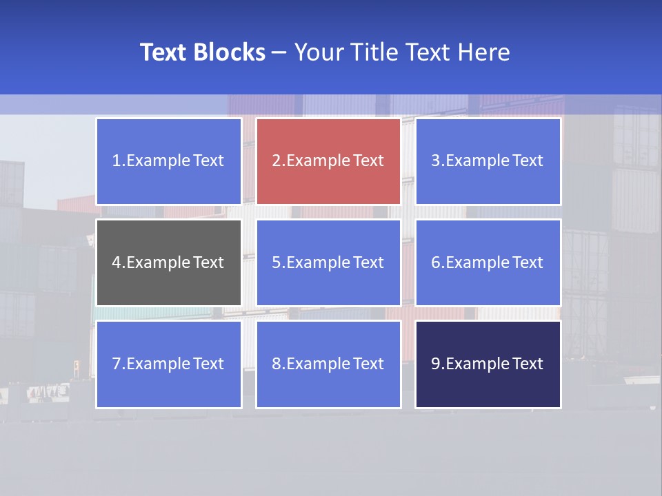 Port Ship Nautical PowerPoint Template