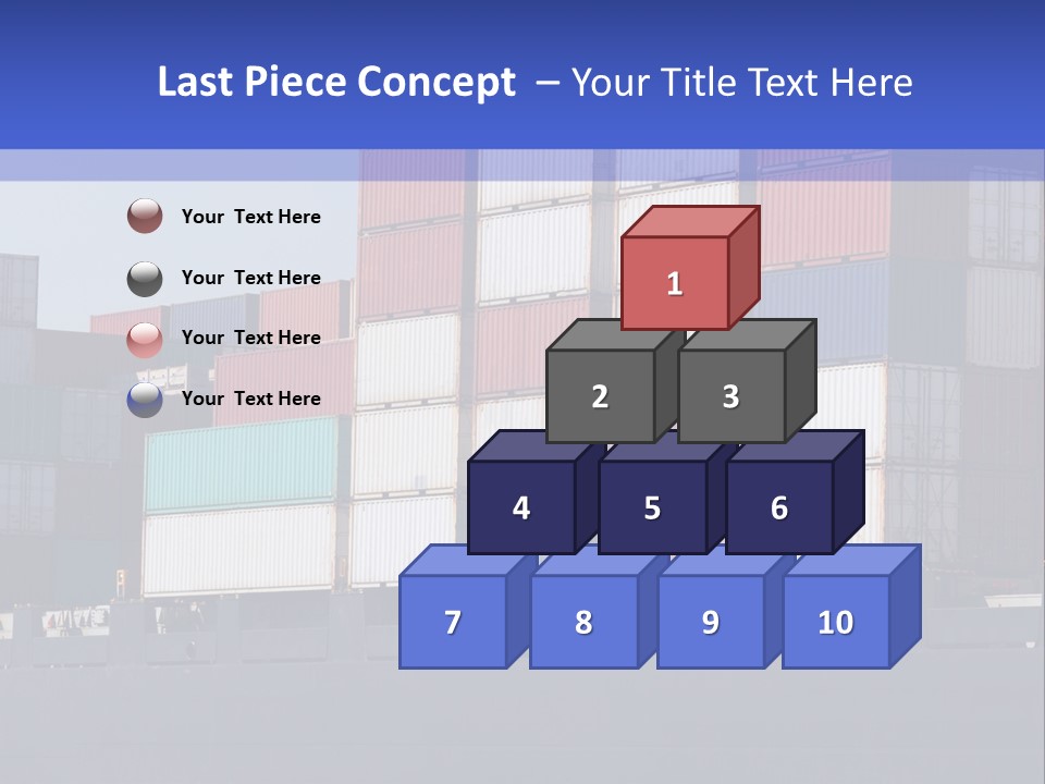 Port Ship Nautical PowerPoint Template