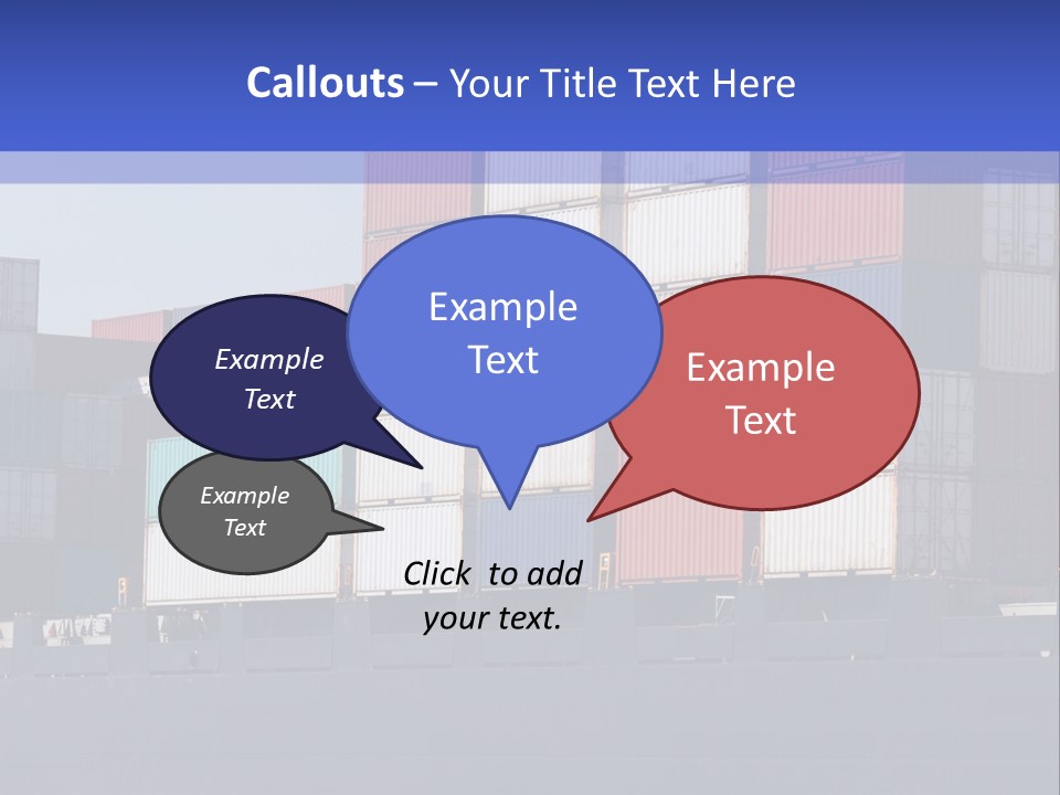 Port Ship Nautical PowerPoint Template