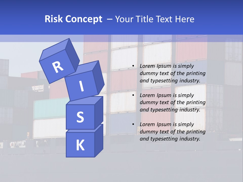 Port Ship Nautical PowerPoint Template