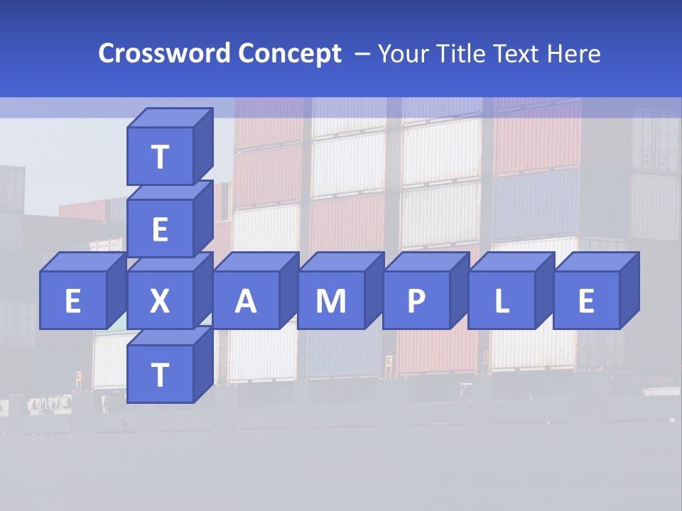 Port Ship Nautical PowerPoint Template