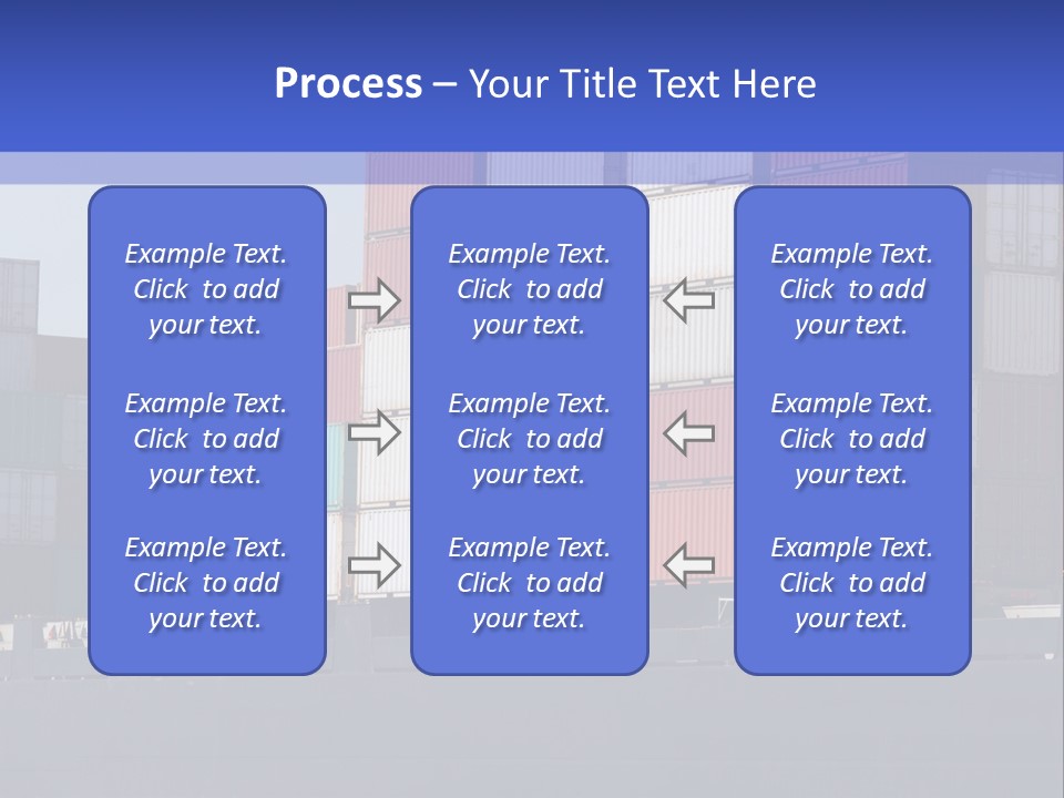 Port Ship Nautical PowerPoint Template