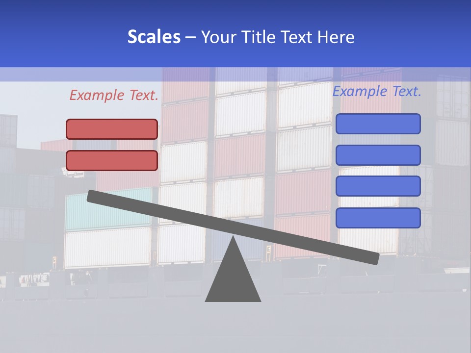 Port Ship Nautical PowerPoint Template