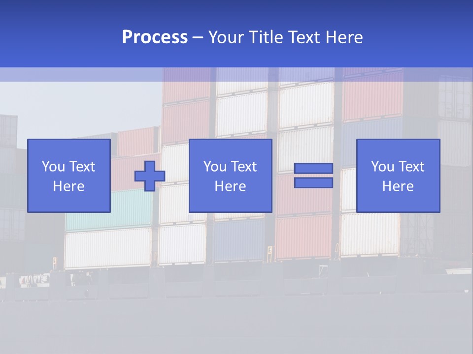 Port Ship Nautical PowerPoint Template