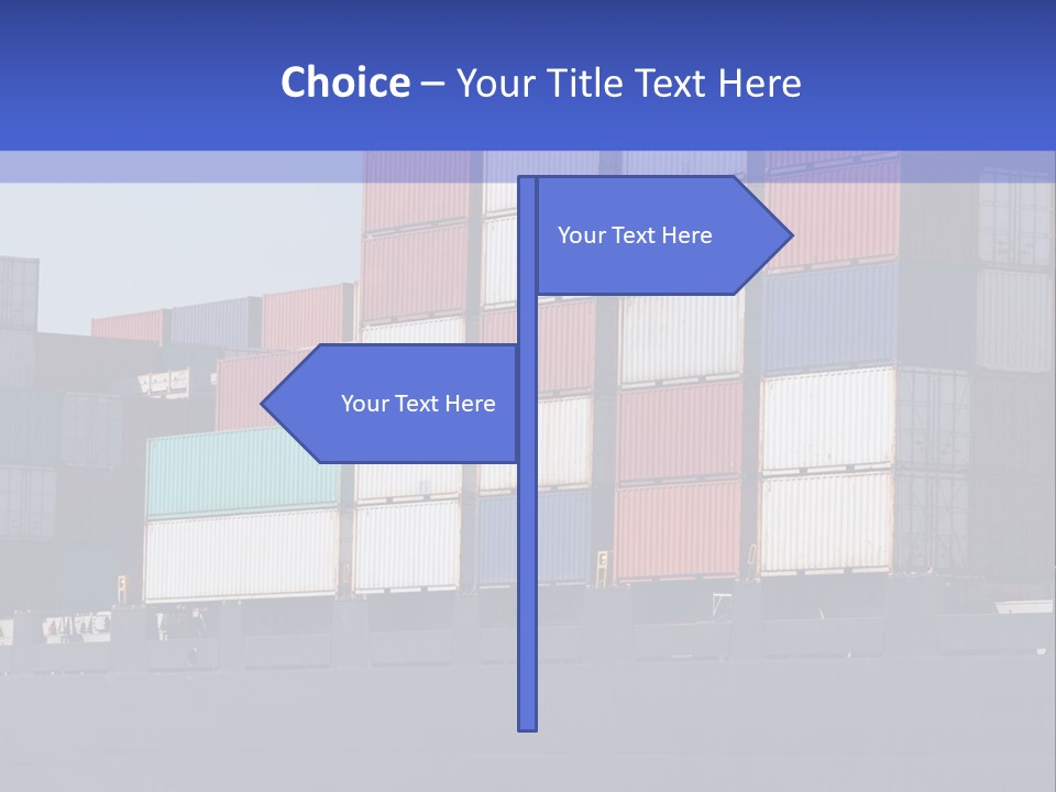 Port Ship Nautical PowerPoint Template