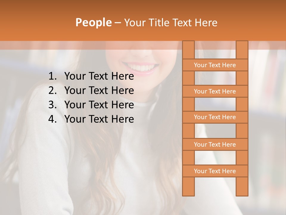 People Knowledge Searching PowerPoint Template