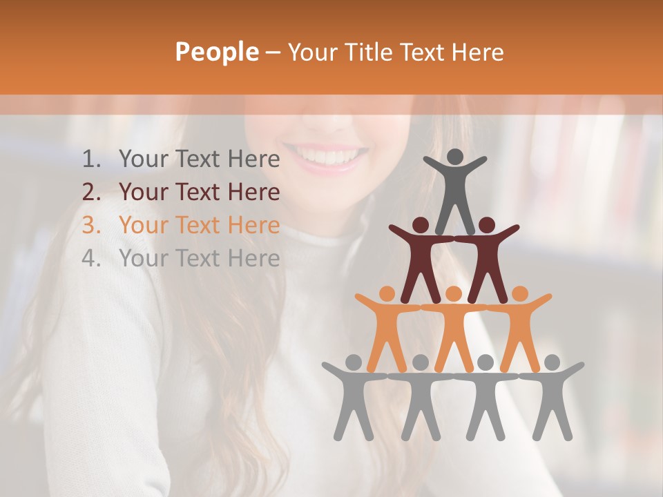 People Knowledge Searching PowerPoint Template