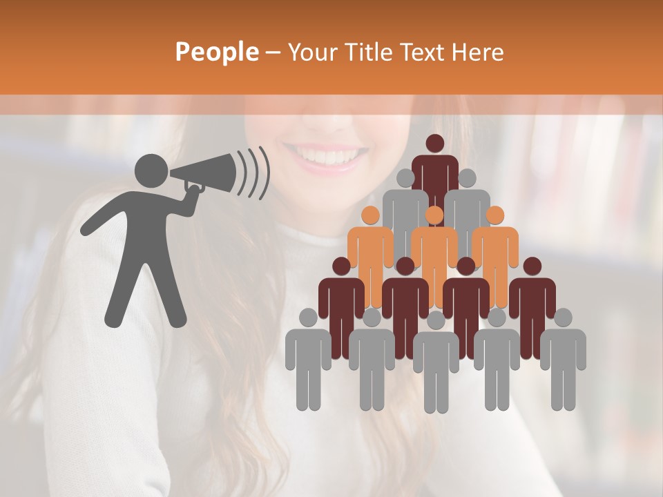 People Knowledge Searching PowerPoint Template