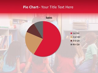 Elementary Group Asking PowerPoint Template