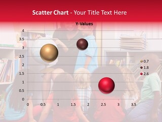 Elementary Group Asking PowerPoint Template