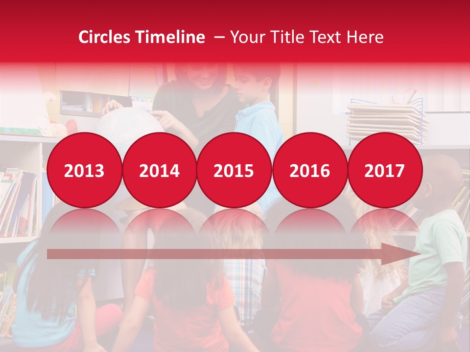 Elementary Group Asking PowerPoint Template