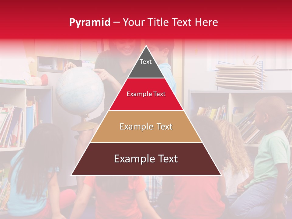 Elementary Group Asking PowerPoint Template