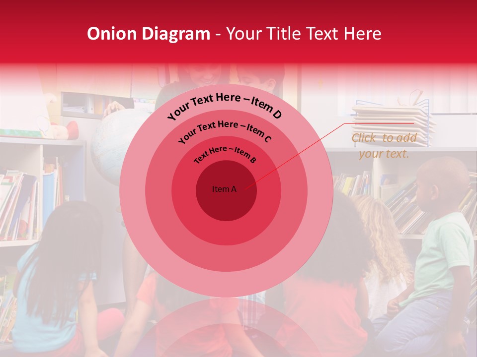 Elementary Group Asking PowerPoint Template