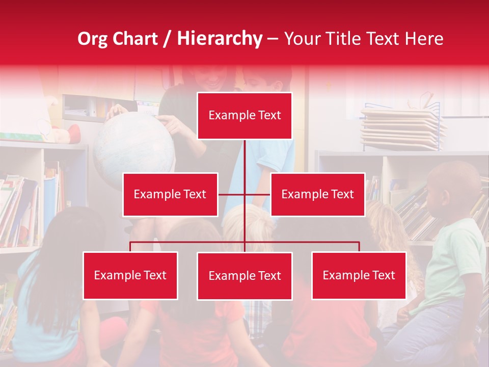 Elementary Group Asking PowerPoint Template