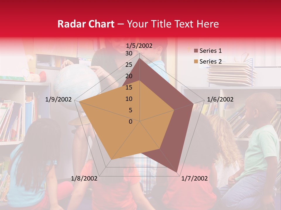 Elementary Group Asking PowerPoint Template